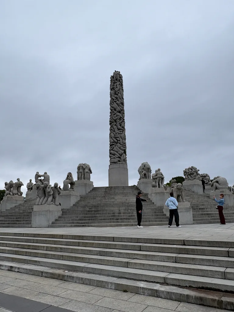 The Monolith Column - 46 feet high with 121 human figure reliefs