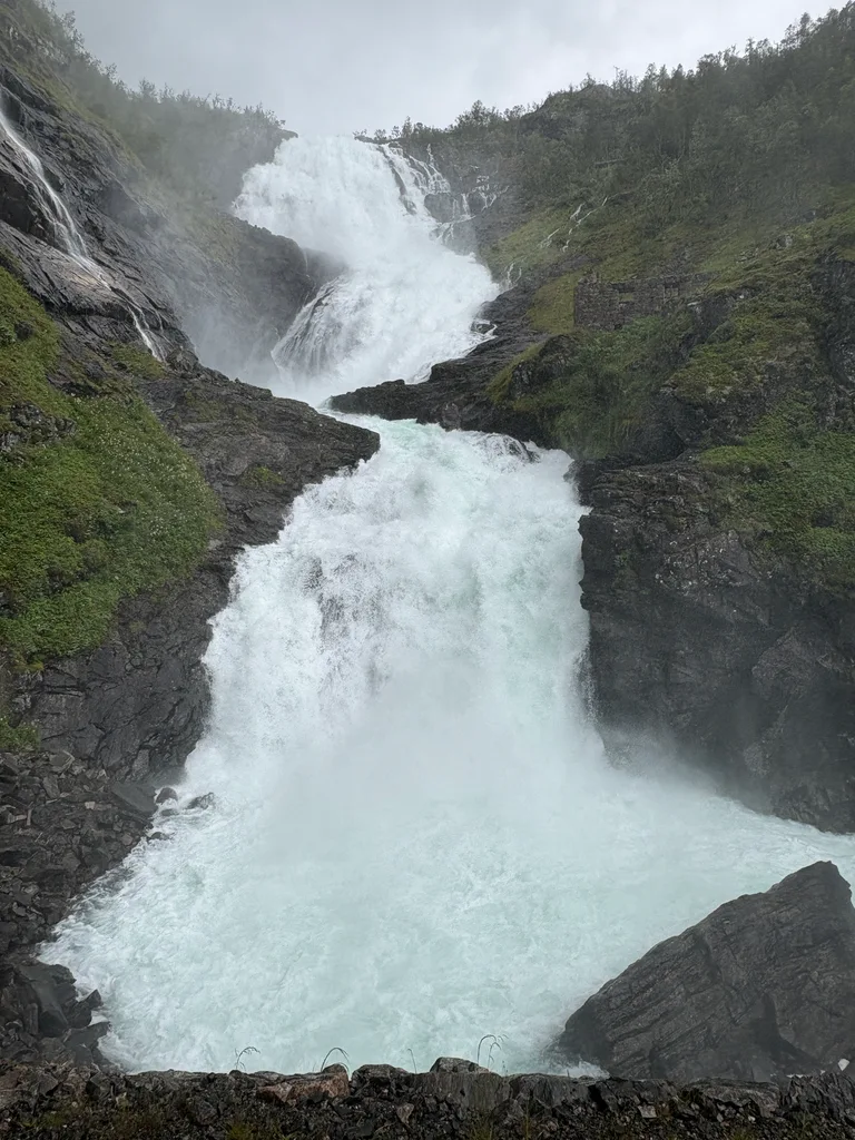 The Kjosfossen Waterfall